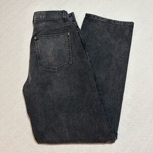 ZARA HIGH-WAISTED FULL LENGTH Z1975 STRAIGHT LEG JEANS